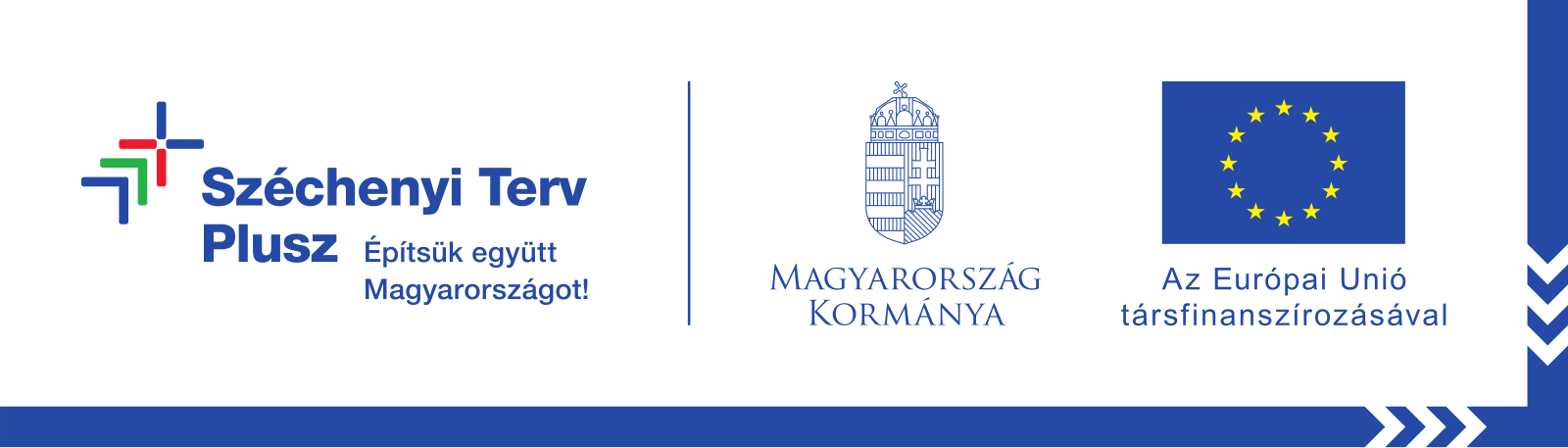 EU funding information – Széchenyi Terv Plusz project